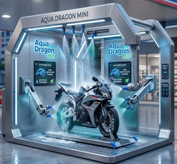 Aqua Dragon Mini Automatic Bike Wash