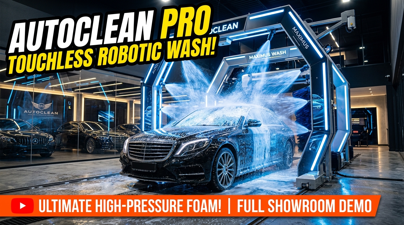 Touchless Car Wash Video
